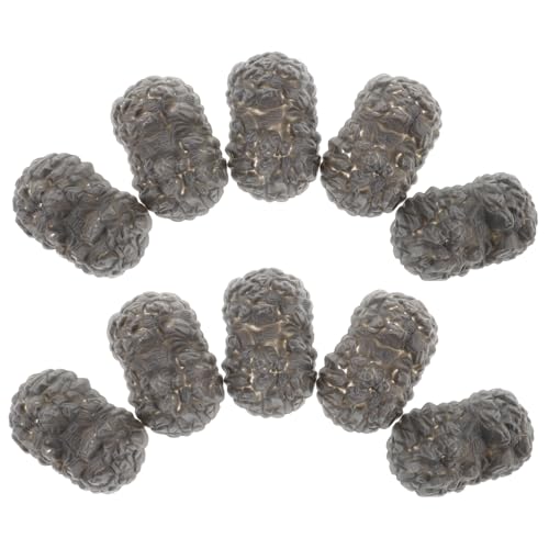Abaodam 20st Rockspielzeug Bergverzierung Steingartenverzierung Steingartendekor Landschaftsstein Für Den Außenbereich Landschaftsdekor Bergminiatur Berg-Mini-Ornament Dark Grey Plastik von Abaodam
