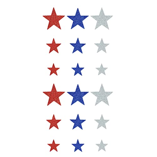 Abaodam Dekoration Für Das Festival Zum 4 Juli 210 Stück Fünfzackige Sternaufkleber Fenster- Tür- Und Wandaufkleber Einzigartiges Amerikanisches Design Für Die Party Zu Hause von Abaodam