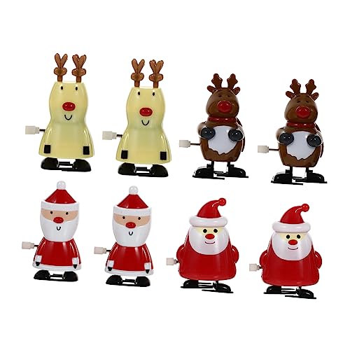 Abaodam 24 STK Weihnachtsspielzeug weihnachtsfigurenschmuck Goodie-Bag-Spielzeug Geschenke Kinderspielzeug Weihnachtstütenfüller Puzzle Uhrwerk Plastik von Abaodam