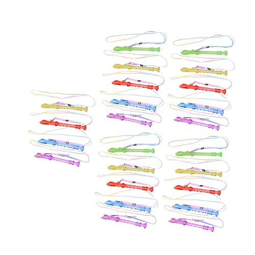 Abaodam Pädagogische Musikinstrumente – Mini-flöten-Set Für Kinder Klarinettenspielzeug Kinderflöte Blasinstrumentenspielzeug Perfekt Für Frühes Lernen von Abaodam
