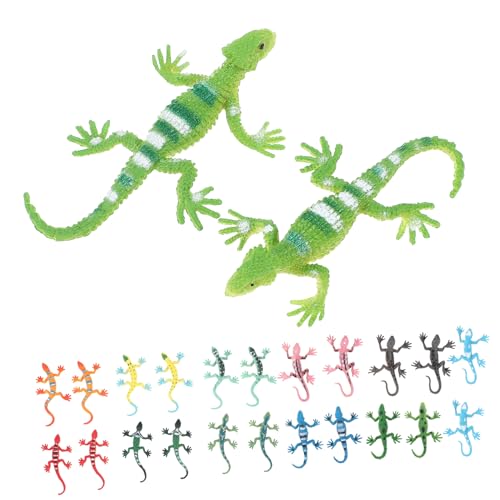 Abaodam 24 Stück Kleines Eidechsen PVC Eidechsen Modelle für Kindergeburtstags Mitgiftsäckchen Realistische Details Vielseitig Einsetzbar als Partygeschenke Abaodam 24 Stück Kleines Eidechsen PVC Eidechsen Modelle für Kindergeburtstags Mitgiftsäckchen Realistische Details Vielseitig Einsetzbar als Partygeschenke von Abaodam
