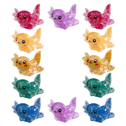 Abaodam 24 Stück Mini Axolotl Figuren Süße Resin Dekorationen für Puppenhäuser und Aquarien für Axolotl Fans und DIY Bastelprojekte Abaodam 24 Stück Mini Axolotl Figuren Süße Resin Dekorationen für Puppenhäuser und Aquarien für Axolotl Fans und DIY Bastelprojekte von Abaodam