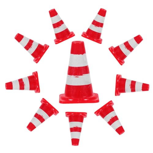 Abaodam 24 Stück Mini Verkehrscones Lernspielzeug für Realistische Sandtisch Modelle für Verkehrssicherheit und Bauprojekte Abaodam 24 Stück Mini Verkehrscones Lernspielzeug für Realistische Sandtisch Modelle für Verkehrssicherheit und Bauprojekte von Abaodam