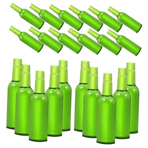 Abaodam 24 Stück Miniaturisierte Bier und Weinflaschen für Puppenhäuser Teiliges aus Dekorativen Flaschen für Rollenspiele und DIY Projekte für Küche und Wohnzimmer von Abaodam