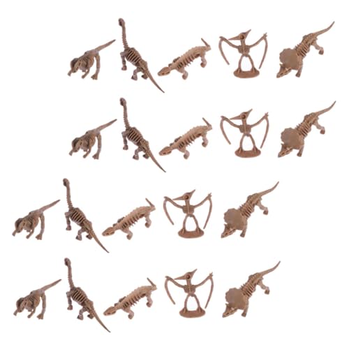 Abaodam Stück Teiliges Realistischer Dinosaurier Figuren Lustige Dinosaurier Gestalt Spielzeuge für Kinderzimmer Dekoration Interaktives Lernspielzeug für Jungen von Abaodam