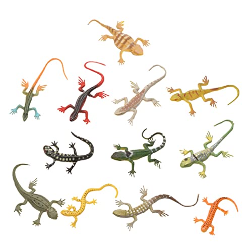 Abaodam 24 Stück Eidechsen Spielzeug Realistische Kunststoff Reptilien Figuren für Party Dekoration Garten Lernspielzeug Scherzartikel Abaodam 24 Stück Eidechsen Spielzeug Realistische Kunststoff Reptilien Figuren für Party Dekoration Garten Lernspielzeug Scherzartikel von Abaodam