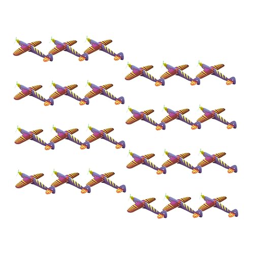 Abaodam 24 Stück Flugzeugmodelle Im Haifisch-Design Die Um Spielzeug-simulationsflugzeuge Kreisen Mit Flugzeug-Spielzeug Partygeschenke Für Jungen Und Mädchen Zufällige Farbe von Abaodam