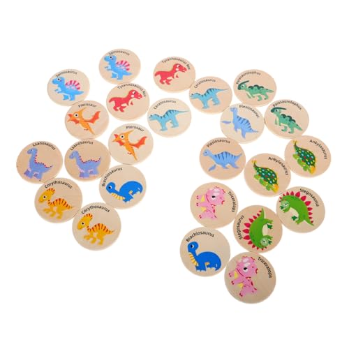 Abaodam 24 Teiliges Dinosaurier Für Kleinkinder Passendes Dinosaurier Für Kleinkinder Kleines Dinosaurier Tier Memory Matching Spiel Vorschulspiele Dinosaurier Spiele von Abaodam