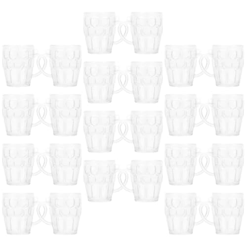 Abaodam 24St Bierkrug für kinderspielzeug kunststoffbecher spielzeuge verkleidungsaccessoires Toys Miniatur-Hausornament künstliche Tasse Plastik Transparent Abaodam 24St Bierkrug für kinderspielzeug kunststoffbecher spielzeuge verkleidungsaccessoires Toys Miniatur-Hausornament künstliche Tasse Plastik Transparent von Abaodam