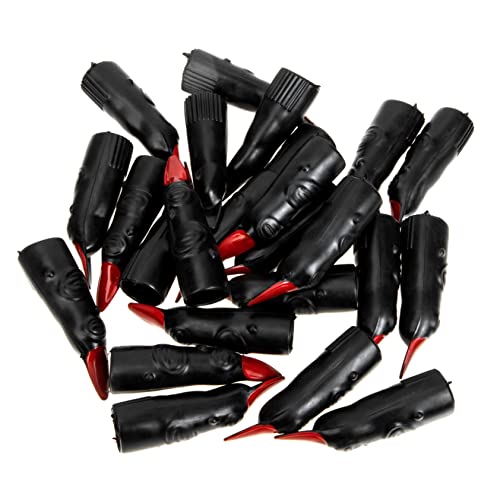 Abaodam 24St gefälschte Zombie-Finger FALSCH Verschleiß Maske zehn Halloween Finger Halloween Scherzartikel gefälschte Plastikfinger Halloween-Kostüm-Requisiten Black Abaodam 24St gefälschte Zombie-Finger FALSCH Verschleiß Maske zehn Halloween Finger Halloween Scherzartikel gefälschte Plastikfinger Halloween-Kostüm-Requisiten Black von Abaodam