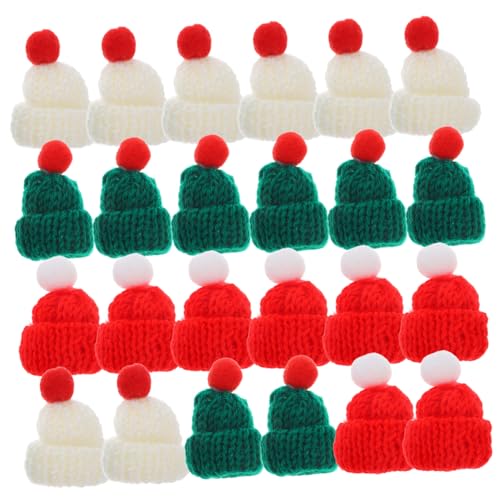 Abaodam 24stücke Mini Weihnachtsmützen Miniatur Wollmützen Festlichen Farben Für Puppen Bastelarbeiten Weihnachtsdeko Für Kreative -projekte Und Festliche Anlässe Abaodam 24stücke Mini Weihnachtsmützen Miniatur Wollmützen Festlichen Farben Für Puppen Bastelarbeiten Weihnachtsdeko Für Kreative -projekte Und Festliche Anlässe von Abaodam