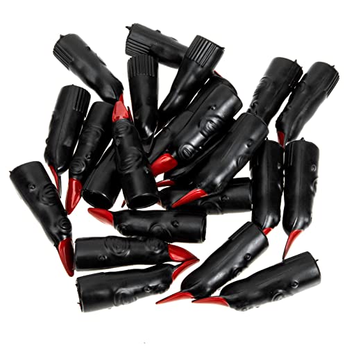 Abaodam 24st Gefälschte Falsch Monster-fingerklaue Halloween Gefälschter Hexenfinger Gruseliges Zubehör Gesicht Verschleiß Wackelt Nägel Fingernagel Maske Plastik Black von Abaodam