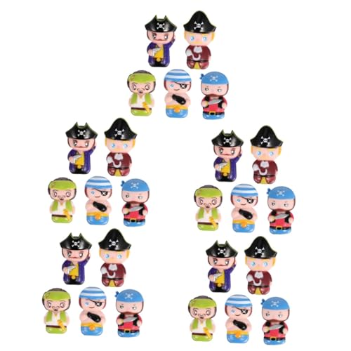 Abaodam 25 STK Cartoon-Finger-Puppe Geschichtenerzählendes Puppenspielzeug Badespielzeug Für Kinder Puppen Für Kinder Plüschtiere Elastizität Vinyl Eltern-Kind Fingerpuppe von Abaodam
