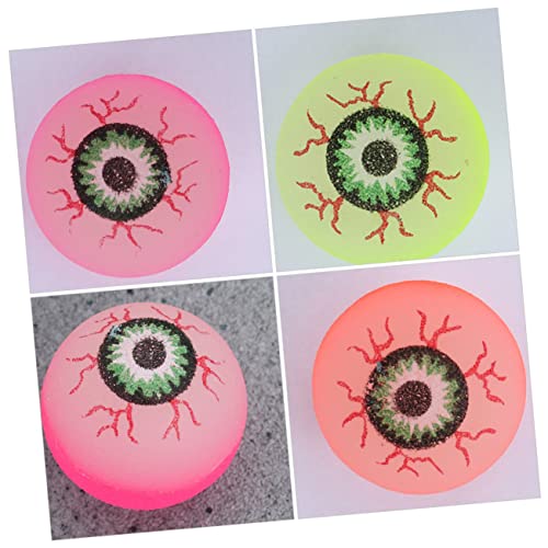 Abaodam 25 Stück Explodierende Augen halloween hlloween kleid ball kraul spilzeug Massenspielzeug coole Gadgets hohler Augapfel Blase Party Gefälligkeiten Hüpfbälle für Plastik von Abaodam