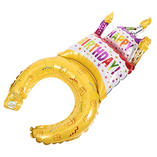 Abaodam 25 Stück Haarreifen Aufblasbare Party Headbands aus Aluminiumfolie für Kindergeburtstag und Festlichkeiten Fotorequisiten Abaodam 25 Stück Haarreifen Aufblasbare Party Headbands aus Aluminiumfolie für Kindergeburtstag und Festlichkeiten Fotorequisiten von Abaodam