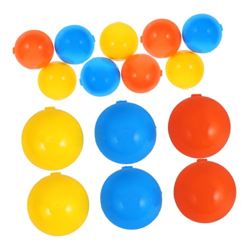 Abaodam 25 Stück Lotteriebälle Krocketschläger Tischtennisbälle Rosa Bällebad Bällebadbälle Kugelbälle Pelotas Bälle Tombola Spielbälle Spender Pong Bälle von Abaodam