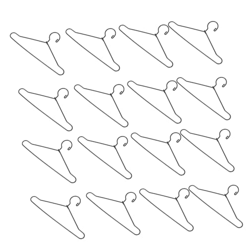 Abaodam 25 Stück Teiliges Metall Mini Puppenkleiderbügel Schwarz Langlebig und Praktisch für Puppenkleidung und Puppenhaus Doll Clothes Organizer und Doll Rack für Übersichtliche Abaodam 25 Stück Teiliges Metall Mini Puppenkleiderbügel Schwarz Langlebig und Praktisch für Puppenkleidung und Puppenhaus Doll Clothes Organizer und Doll Rack für Übersichtliche von Abaodam