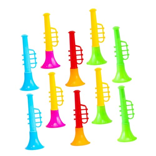 Abaodam 25 Stück Teiliges Mini Trompeten für Bunte Blasinstrumente als Party Requisiten für Bühnenaufführungen und Kreative Aktivitäten Zufällige Farbe Abaodam 25 Stück Teiliges Mini Trompeten für Bunte Blasinstrumente als Party Requisiten für Bühnenaufführungen und Kreative Aktivitäten Zufällige Farbe von Abaodam
