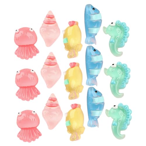Abaodam 25 Stück Teiliges Tiere Figuren aus Langlebigem Harz Leuchtende Meeresbewohner Deko Realistische Miniaturen für Aquarium Geschenk und Kindergeburtstag Sichere Meerestiere Abaodam 25 Stück Teiliges Tiere Figuren aus Langlebigem Harz Leuchtende Meeresbewohner Deko Realistische Miniaturen für Aquarium Geschenk und Kindergeburtstag Sichere Meerestiere von Abaodam
