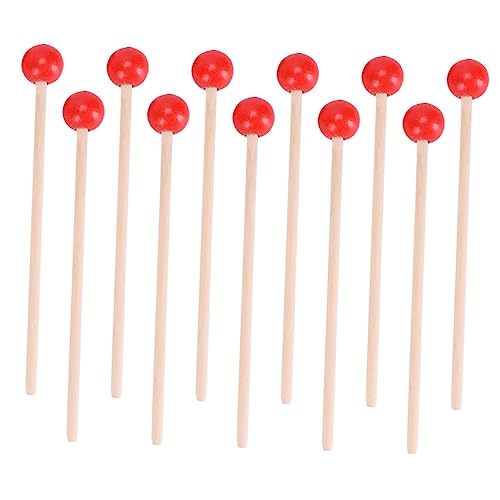 Abaodam 25St tragbares Zungentrommel-Zubehör kinderinstrumente musikinstrumente kindertrommel trommeln für Schlagzeug klimpern Instrumentenversorgung Trommelstöcke Holz rot Abaodam 25St tragbares Zungentrommel-Zubehör kinderinstrumente musikinstrumente kindertrommel trommeln für Schlagzeug klimpern Instrumentenversorgung Trommelstöcke Holz rot von Abaodam