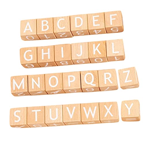 Abaodam 26 Stück Alphabet Blöcke Kinderbausteine Haushaltsspielzeug Große Bausteine Kinderspielzeug Große Bausteine Holzbuchstaben Lernblock Holzalphabet Holz Khaki Abaodam 26 Stück Alphabet Blöcke Kinderbausteine Haushaltsspielzeug Große Bausteine Kinderspielzeug Große Bausteine Holzbuchstaben Lernblock Holzalphabet Holz Khaki von Abaodam