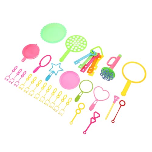 Abaodam 26Stücke Teiliges Seifenblasen für Lustige Blasenstäbe mit Runden Schalen für Outdoor Aktivitäten Strandspielzeug Geeignet für Partys und Familienfeiern Abaodam 26Stücke Teiliges Seifenblasen für Lustige Blasenstäbe mit Runden Schalen für Outdoor Aktivitäten Strandspielzeug Geeignet für Partys und Familienfeiern von Abaodam