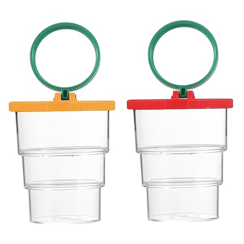 Abaodam 2Er-Packung Beobachtungsbox für Insekten Insektenjagd-Sets für Sitzsäcke werfen Gerät outdoorspielzeug Outdoor Beobachtungskäfige Zuschauerkäfige Acryl rot Abaodam 2Er-Packung Beobachtungsbox für Insekten Insektenjagd-Sets für Sitzsäcke werfen Gerät outdoorspielzeug Outdoor Beobachtungskäfige Zuschauerkäfige Acryl rot von Abaodam