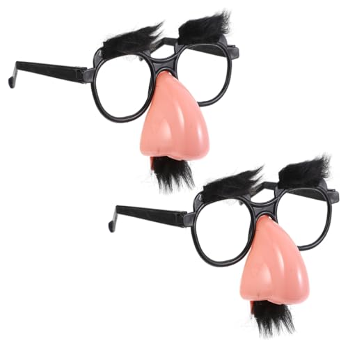 Abaodam 2Pcs Lustige Brillen Requisiten Für Karneval Aprilscherz Day Requisite Brille Mit Nasenaugenbrauen Und Schnurrbart Party -Gefälligkeiten Für Kostüm Geburtstagsfeiern Abaodam 2Pcs Lustige Brillen Requisiten Für Karneval Aprilscherz Day Requisite Brille Mit Nasenaugenbrauen Und Schnurrbart Party -Gefälligkeiten Für Kostüm Geburtstagsfeiern von Abaodam