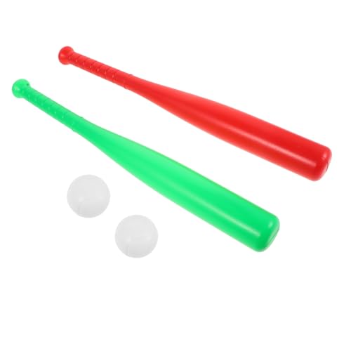 Abaodam 2Sätze Baseballspielzeug für Outdoor Trainingsset mit Kunststoffschlägern für Aktives Spiel im Freien für Garten und Park Fördert und Bewegung Abaodam 2Sätze Baseballspielzeug für Outdoor Trainingsset mit Kunststoffschlägern für Aktives Spiel im Freien für Garten und Park Fördert und Bewegung von Abaodam