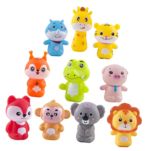 Abaodam 2Sätze Fingerpuppen Tiere aus Interaktive Tierhandpuppen für Geschichten Erzählen Rollenspiele und Kreative für Jungen von Abaodam