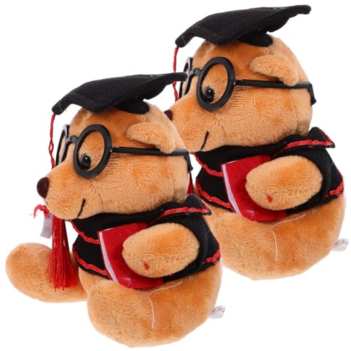 Abaodam 2St Abschluss Plüschtier Spielzeuge Presents Decoration Abschlussgeschenk für Absolventen Dekoration Kinderspielzeug Tiere Kinderpuppenspielzeug Bärenpuppe PP Baumwolle Abaodam 2St Abschluss Plüschtier Spielzeuge Presents Decoration Abschlussgeschenk für Absolventen Dekoration Kinderspielzeug Tiere Kinderpuppenspielzeug Bärenpuppe PP Baumwolle von Abaodam