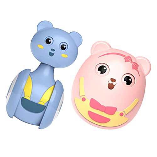 Abaodam 2St Becher interaktives kinderzimmerdeko + Babies babyspielzeug Kinderspielzeug Glöckchen- Cartoon-Tumbler- Abs von Abaodam