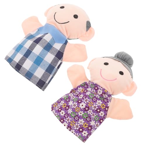 Abaodam 2St Familie Handpuppe Marionette Puppen Babyspielzeug interaktives zabawki stymulujące rozwój Fantasievolles Pädagogisches Kreatives Stoff Abaodam 2St Familie Handpuppe Marionette Puppen Babyspielzeug interaktives zabawki stymulujące rozwój Fantasievolles Pädagogisches Kreatives Stoff von Abaodam