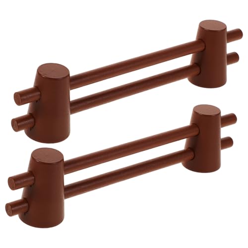 Abaodam 2St Geländer für Bauernhofspielzeug Farm Holz Tier Gehege puppenhaus Zaun Miniatur-Bauernhofzaun Miniatur Gartenzaun Miniatur-Dinge Light Brown Abaodam 2St Geländer für Bauernhofspielzeug Farm Holz Tier Gehege puppenhaus Zaun Miniatur-Bauernhofzaun Miniatur Gartenzaun Miniatur-Dinge Light Brown von Abaodam
