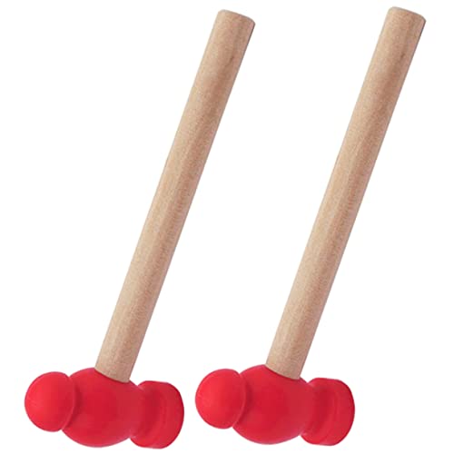 Abaodam Mehrzweck-mini-Hammer Spielzeug-holzhammer Für Jungen Und Mädchen Heimwerker-Simulation 2er-Pack Abaodam Mehrzweck-mini-Hammer Spielzeug-holzhammer Für Jungen Und Mädchen Heimwerker-Simulation 2er-Pack von Abaodam