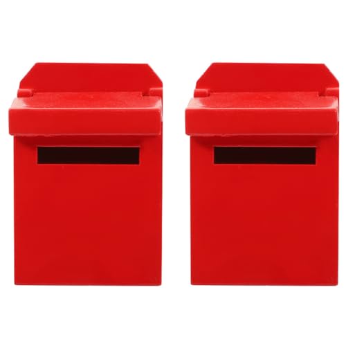Abaodam 2St Letterbox-Modell bastelset bastelmaterial für holzspielzeug Children Toys Briefkasten Postfach im Mikro-Landschaftsformat lustige gartendeko hölzern rot Abaodam 2St Letterbox-Modell bastelset bastelmaterial für holzspielzeug Children Toys Briefkasten Postfach im Mikro-Landschaftsformat lustige gartendeko hölzern rot von Abaodam