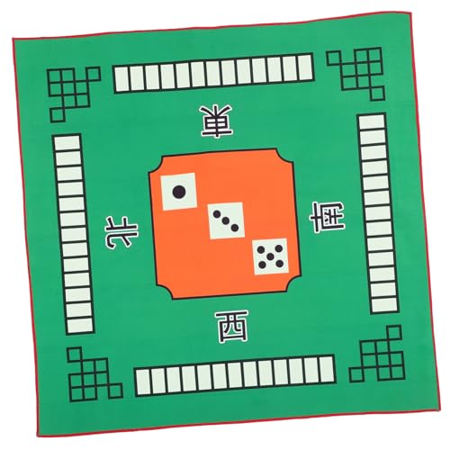 Abaodam 2St Mahjong-Tischdecke Brettspiel Matte Tischmatte für Brettspiele Spielmatte Desk pad Fliese tischdecken quadratische Tischdecke für Brettspiele Mahjong- Karikatur Gamepad von Abaodam