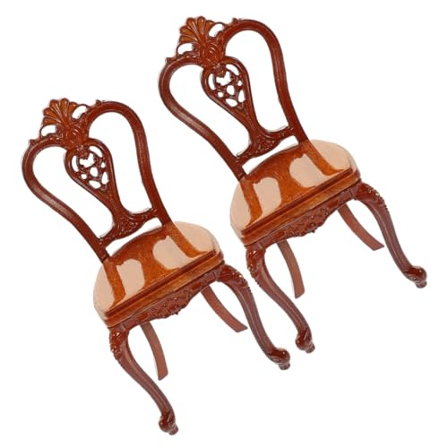 Abaodam 2St Mini-Rückenstuhl-Ornamente Puppenstuhl-Modell Toys spielsachen für Fantasie esszimmerstühle puppenhaus Miniatur-Stuhlmodell Miniaturmöbel hölzern Abaodam 2St Mini-Rückenstuhl-Ornamente Puppenstuhl-Modell Toys spielsachen für Fantasie esszimmerstühle puppenhaus Miniatur-Stuhlmodell Miniaturmöbel hölzern von Abaodam