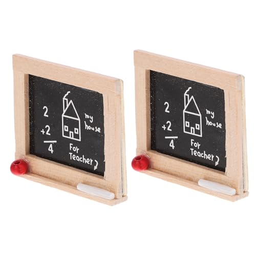 Abaodam 2St Puppenhaus Tafel für kinderspielzeug Toys Children Toys swor Miniaturtafel Film Zubehör für die Landschaftsgestaltung Mikrolandschaft Tafel Holz Black Abaodam 2St Puppenhaus Tafel für kinderspielzeug Toys Children Toys swor Miniaturtafel Film Zubehör für die Landschaftsgestaltung Mikrolandschaft Tafel Holz Black von Abaodam
