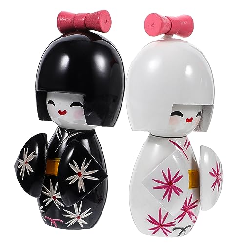 Abaodam 2St Puppenkleidung Puppenträger Kimono-Puppe Figuren realistische Babypuppe wandverkleidung Wand polsterung künstlerische Kimonopuppe japanische neujahrsdekoration hölzern Abaodam 2St Puppenkleidung Puppenträger Kimono-Puppe Figuren realistische Babypuppe wandverkleidung Wand polsterung künstlerische Kimonopuppe japanische neujahrsdekoration hölzern von Abaodam