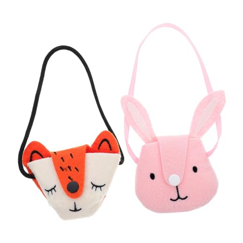 Abaodam Puppen-modetaschen-Set 2-teilig Puppen-umhängetaschen Druckknopf Für Einfachen Zugriff Für Puppen von Abaodam