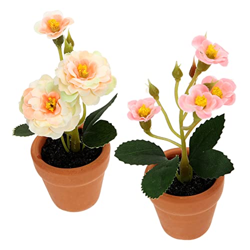 Abaodam 2St Simulierte Topfpflanzen Kelch Stielglas Dekoration Mini-LED Doppeltasse Bastelrahmen kunstpflanze kunstplflanze kleine Topfpflanze Miniatur-Bonsai-Modell Blumentopf aus Keramik Abaodam 2St Simulierte Topfpflanzen Kelch Stielglas Dekoration Mini-LED Doppeltasse Bastelrahmen kunstpflanze kunstplflanze kleine Topfpflanze Miniatur-Bonsai-Modell Blumentopf aus Keramik von Abaodam