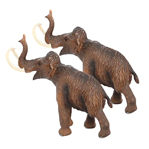 Abaodam 2St Simuliertes für kinderspielzeug Plastikmodell Pädagogisches hühner Simulation Tierfigur Mini-Tiermodell Wildtiermodell PVC von Abaodam