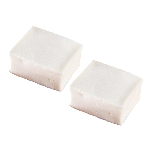Abaodam Realistische Künstliche Tofu-Modelle 2 Stück PVC-tofu-Formen für Die Küchenanzeige Pädagogische Simulation Tofu Abaodam Realistische Künstliche Tofu-Modelle 2 Stück PVC-tofu-Formen für Die Küchenanzeige Pädagogische Simulation Tofu von Abaodam