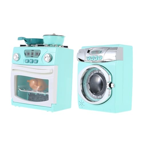 Abaodam 2St Waschmaschine küchengeräte küchenutensilien Kinderküchengeräte Elektrogeräte Bildungsspielzeug Modellgeräte kleine Geräte Plastik Blue Abaodam 2St Waschmaschine küchengeräte küchenutensilien Kinderküchengeräte Elektrogeräte Bildungsspielzeug Modellgeräte kleine Geräte Plastik Blue von Abaodam