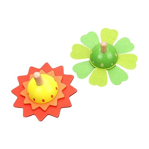 Abaodam 2St hölzerner Kreisel interaktives kinderspielzeug holzkreisel Children Toys auf Neugier Lernen spielzeuge -Desktop- Bunte Holzplatten Abaodam 2St hölzerner Kreisel interaktives kinderspielzeug holzkreisel Children Toys auf Neugier Lernen spielzeuge -Desktop- Bunte Holzplatten von Abaodam
