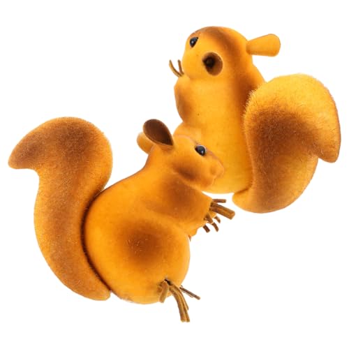 Abaodam 2St kleines Eichhörnchen-Modell Plüschfiguren- Plüschtier Küken Realistische Tierfiguren Lebensechte Tiermodelle Eichhörnchenfiguren klein realistisches Eichhörnchen Schaum Abaodam 2St kleines Eichhörnchen-Modell Plüschfiguren- Plüschtier Küken Realistische Tierfiguren Lebensechte Tiermodelle Eichhörnchenfiguren klein realistisches Eichhörnchen Schaum von Abaodam