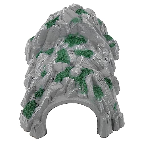 Abaodam 2St künstliche Felsenhöhle Spielzeuge DIY Auto Spielen Tischdekoration Zugtunnel für Spiele Tunnelmodell vortäuschen Mini Zubehör Zugsimulator Spur schmücken Plastik von Abaodam