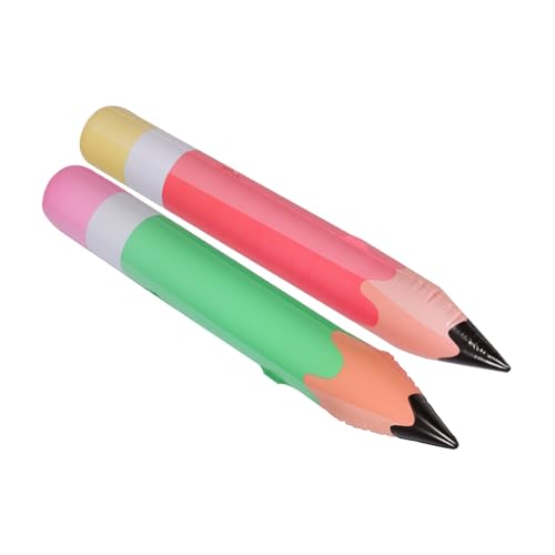 Abaodam 2Stücke Aufblasbarer Bleistift Deko für Klassenzimmer und Partys Große Bleistift Spielzeuge und Leicht und Praktisch für Kreative Raumgestaltung von Abaodam