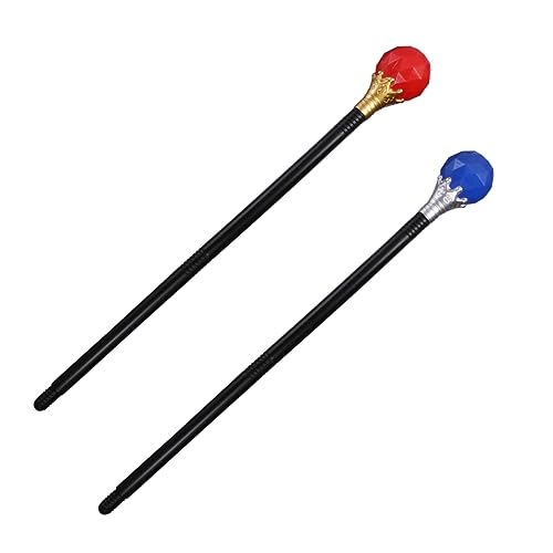 Abaodam 2Stücke Cosplay Schlagstock für Halloween Dekoration und Bühnenauftritte Hochwertigem Teiliges Abaodam 2Stücke Cosplay Schlagstock für Halloween Dekoration und Bühnenauftritte Hochwertigem Teiliges von Abaodam